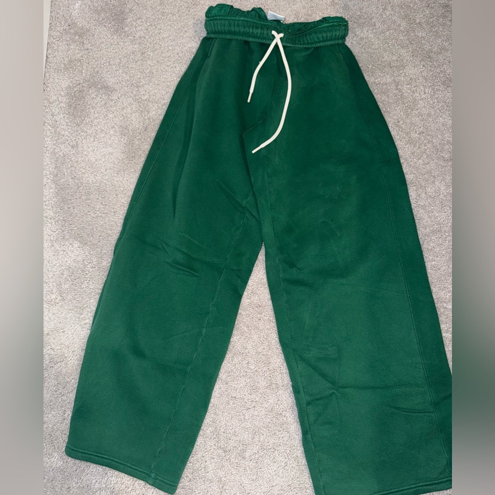 Wideleg Sweatpants